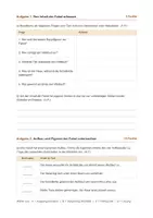 Vorschau - Arbeitsblätter - Klassenarbeit/Material - Fabeln Klasse 5 | Der Hase und die Schildkröte | Analyse & Transfer | inkl. Lösungen - Seite 2