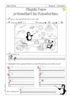 Vorschau - Arbeitsblätter - Buchstabe P p: Material zum Wimmelbild - Seite 3