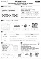 Vorschau - Unterrichtsreihen - Mutationen – Was passiert, wenn sich die Information der DNA verändert? - Seite 3