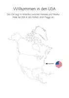 Vorschau - Arbeitsblätter - USA Unterrichtsmaterial Klasse 2-3 | Arbeitsblätter & Projektarbeit - Seite 2