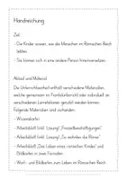 Vorschau - Stundenentwürfe - Leben Römer Wohnen Arbeiten Freizeit Unterrichtseinheit - Seite 2
