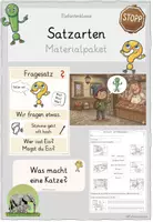 Vorschau - Stundenentwürfe - Satzarten - Stunde 2 und 3 (alle drei Satzarten) - Deckblatt