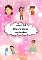 Vorschau - Arbeitsblätter - Lernzirkel: Die fünf Sinne entdecken (Klasse 2–4) | 5 Stationen & handlungsorientiert - Deckblatt