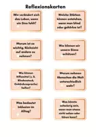 Vorschau - Arbeitsblätter - Meine Sinne & Inklusion – Reflexionskarten für die Grundschule - Seite 3