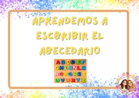 Vista previa - Hojas de trabajo - APRENDEMOS A TRAZAR EL ABECEDARIO - página 1