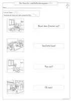 Vorschau - Arbeitsblätter - Satzarten - ABs Klasse 2-5 - Seite 1