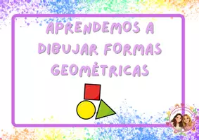 Vista previa - Hojas de trabajo - APRENDEMOS A DIBUJAR FORMAS GEOMÉTRICAS - página 1