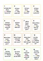 Vorschau - Arbeitsblätter - Dosendiktat / Schleichdiktat Meine Sinne 👀 Schreiben & Verstehen (32 Karten + Zusatzaufgaben) - Seite 1