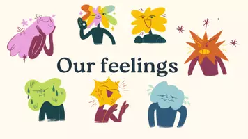 Vorschau - Unterrichtsreihen - Feelings - whole lesson with interactive tasks - Deckblatt