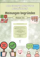 Vorschau - Arbeitsblätter - Meinungen begründen - Seite 2