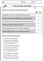 Vorschau - Arbeitsblätter - Schulleitung Aufgaben Arbeitsblätter mit Fragen + Lösungen Lesetext - Seite 2