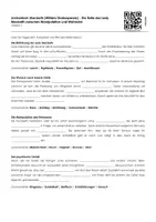 Vorschau - Arbeitsblätter - Macbeth (William Shakespeare) - Die Rolle der Lady Macbeth zwischen Manipulation und Wahnsinn (Lückentext und Übungen) - Seite 1