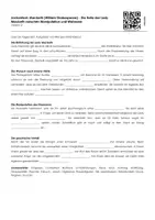 Vorschau - Arbeitsblätter - Macbeth (William Shakespeare) - Die Rolle der Lady Macbeth zwischen Manipulation und Wahnsinn (Lückentext und Übungen) - Seite 2