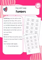 Vorschau - Spiele - Warm-up "Stop and Swap" Karten - Numbers - Deckblatt
