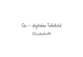 Vorschau - Stundenentwürfe - Buchstaben Qu qu - Materialpaket für die 1. Klasse - Seite 3
