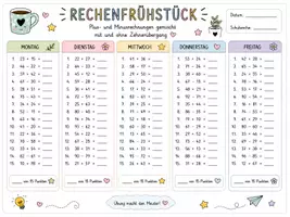 Vorschau - Arbeitsblätter - Rechenfrühstück 🧮 - Seite 2