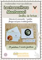 Vista previa - Refuerzo / NEE / Materiales de apoyo - 🌱 Semillas de Lectura: Tu Primera Colección de Vocabulario Real ✨ - Portada