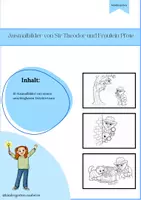 Vorschau - Arbeitsblätter - Ausmalbilder Detektive - Deckblatt