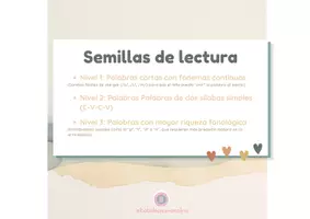 Vista previa - Refuerzo / NEE / Materiales de apoyo - 🌱 Semillas de Lectura: Tu Primera Colección de Vocabulario Real ✨ - página 3