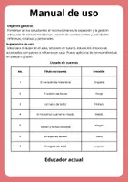 Vista previa - Hojas de trabajo - Cuadernillo: Cuentos y emociones - página 2