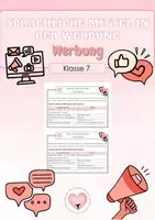 Vorschau - Arbeitsblätter - Werbung - Deckblatt