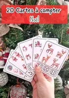 Aperçu - Jeux - Cartes à compter, Noel - Page de couverture