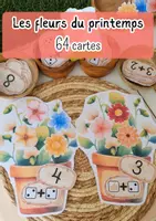 Aperçu - Jeux - Les fleurs du printemps - Page de couverture