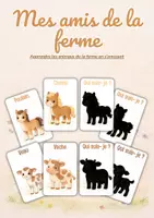 Aperçu - Jeux - Mes amis de la ferme – Cartes éducatives – 48 cartes à imprimer - Page 1