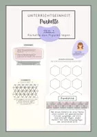 Vorschau - Poster - Parkette mit geometrischen Figuren legen I Parkettierung - Deckblatt