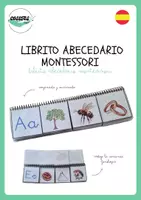 Vista previa - Tarjetas / Manipulativos - LIBRITO ABECEDARIO MONTESSORI - Portada