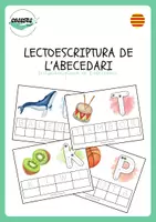 Vista previa - Refuerzo / NEE / Materiales de apoyo - LECTOESCRIPTURA DE L'ABECEDARI - Portada