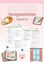 Vorschau - Merkblätter - Kurzgeschichten - Deckblatt