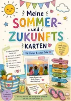 Vorschau - Arbeitsblätter - 10 Sommer- und Zukunftskarten für die Grundschule - Deckblatt