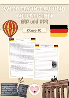 Vorschau - Arbeitsblätter - BRD und DDR - Deckblatt
