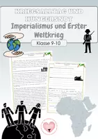Vorschau - Arbeitsblätter - Imperialismus - Deckblatt