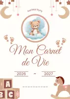 Aperçu - Autre type de ressources - Carnet de Vie 2026-2027 - Page de couverture
