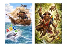 Vorschau - Poster - Piraten - Bilder Käpt'n Schlaubart🏴☠️ - Seite 3