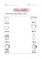 Vorschau - Stundenentwürfe - Übungen zum Thema: Volumen - Seite 2
