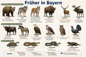 Vorschau - Poster - Sachunterricht: Seltene Tiere in Bayern – Lernplakate - Seite 2