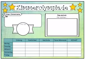 Vorschau - Anderer Materialtyp - Zimmerolympiade/ Zimmerwettbewerb Klassenfahrt - Seite 2