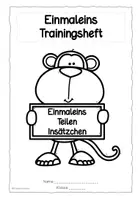 Vorschau - Arbeitsblätter - Trainingsheft: Einmaleins (Einmaleins, Teilen, Insätzchen) - Seite 2
