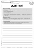 Vorschau - Arbeitsblätter - Kreative Schreibanlässe Sommerferien Klasse 5/6 - Seite 3