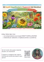 anteprima - Materiale di supporto/inclusione - SCIENZE: lezione interattiva sugli insetti impollinatori - Pagina di copertina
