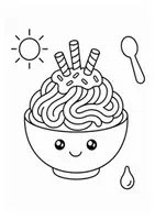 Vorschau - Mal- und Bastelvorlagen - Ausmalbilder Sommer Eis kostenlos | Vorschule & Grundschule 1-2 Klasse | Feinmotorik & Konzentration - Seite 2