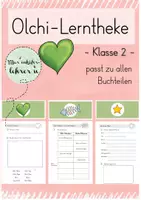 Vorschau - Arbeitsblätter - Olchi - Lerntheke (Klasse 2/3) - Deckblatt