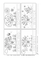 Vorschau - Arbeitsblätter - JAHRESZEITEN - MATERIAL GRUNDSCHULE - KLASSE 1 2 - qlixu - Seite 3