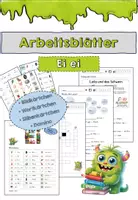 Vorschau - Arbeitsblätter - Ei ei Arbeitsblätter - Deckblatt