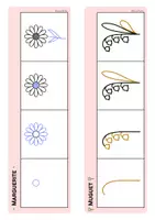 Aperçu - Matériel pour travaux manuels / dessin - Le bouquet de fleurs - Page 3
