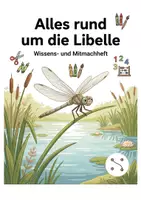 Vorschau - Arbeitsblätter - Alles rund um die Libelle Wissens- und Mitmachheft (Kita - 1. Klasse) - Deckblatt