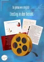 Vorschau - Stundenentwürfe - Der Bericht - Einstieg mit Lesespiel (Deutsch, Klasse 5-7) - Deckblatt